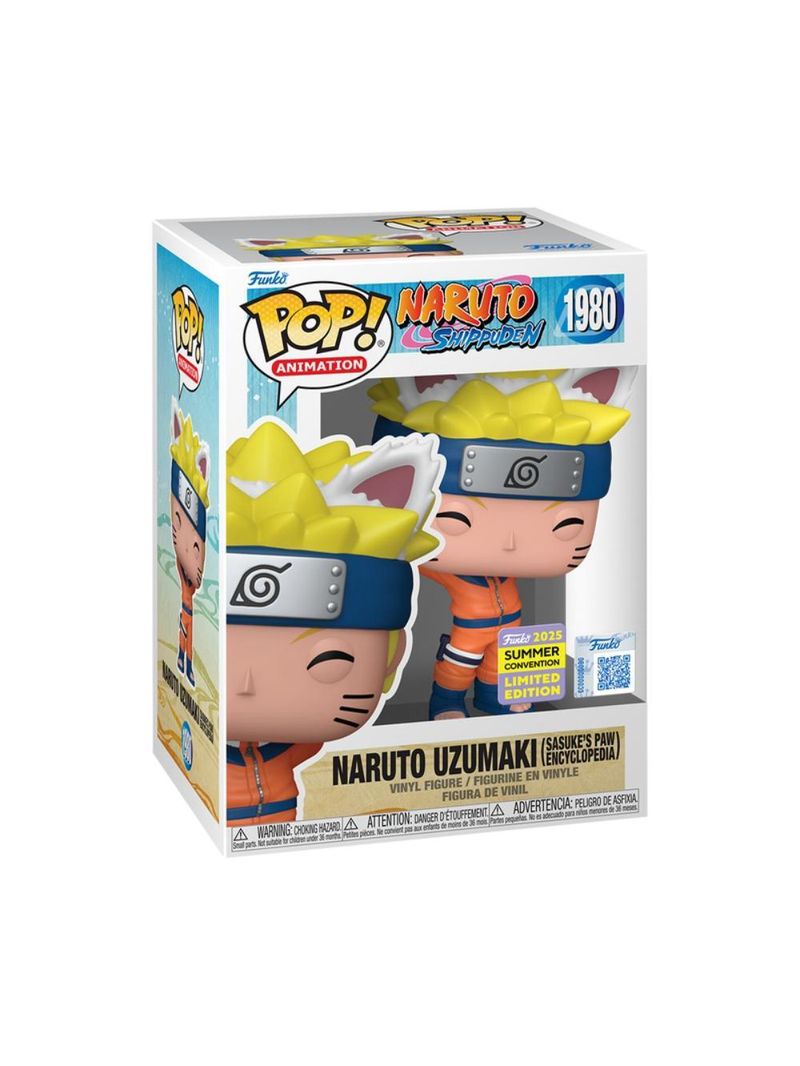 Boneco funko pop! sdcc25 naruto shippuden  patas do sasuke