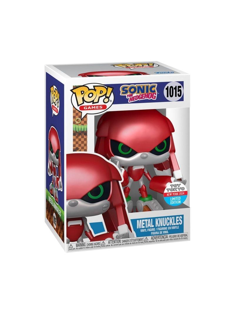 Boneco funko pop! edição limitada nycc24 - sonic - knuckles
