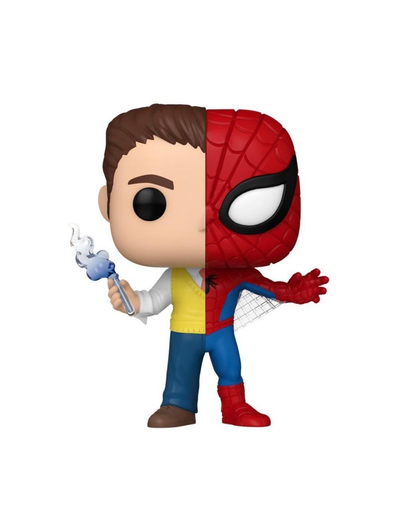 Boneco funko pop! marvel split - peter parker/homem-aranha