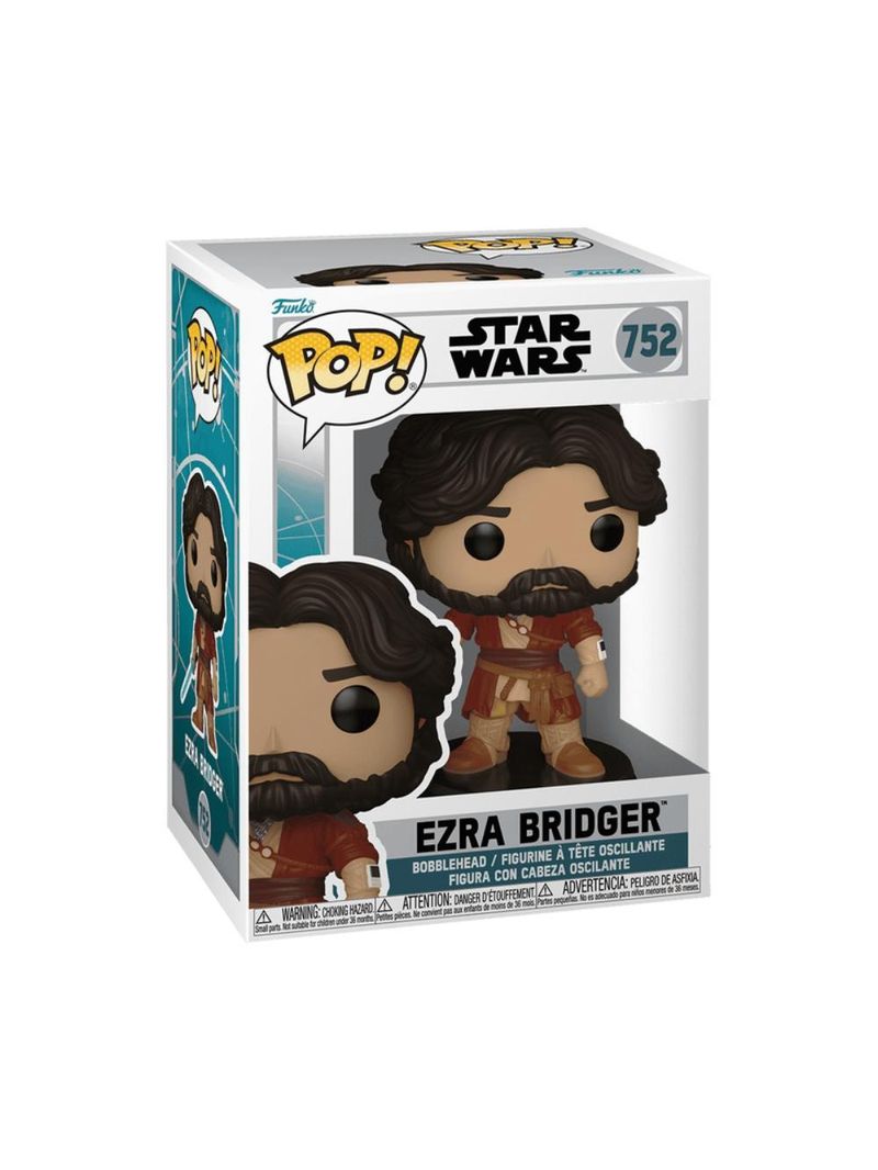 Boneco funko pop! star wars ahsoka - ezra bridger