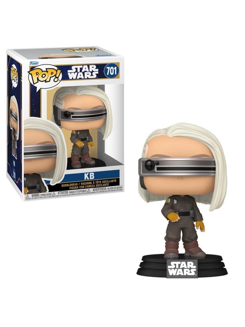 Boneco funko pop! star wars skeleton crew - kb