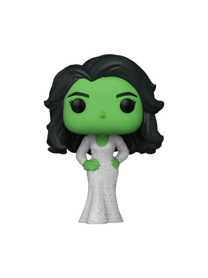 Boneco funko pop! marvel - she-hulk de vestido de gala