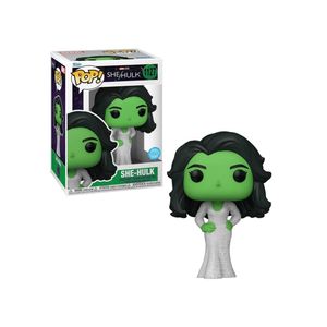 Boneco funko pop! marvel - she-hulk de vestido de gala