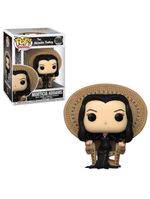 Boneco funko pop! premium família addams morticia na cadeira