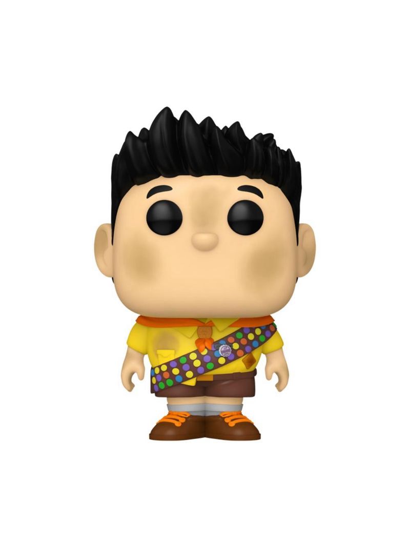 Boneco funko pop! disney - up- russel com distintivo