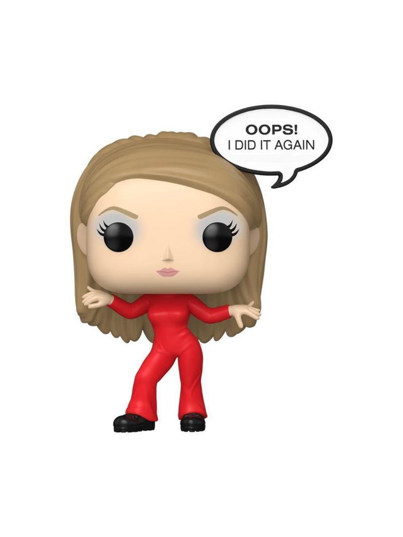Boneco funko pop! rocks britney spears oops, i did it again