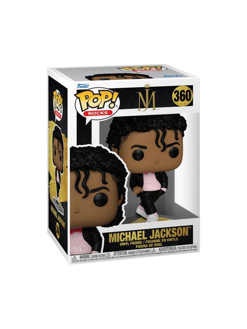 Boneco funko pop! rocks michael jackson (billie jean)