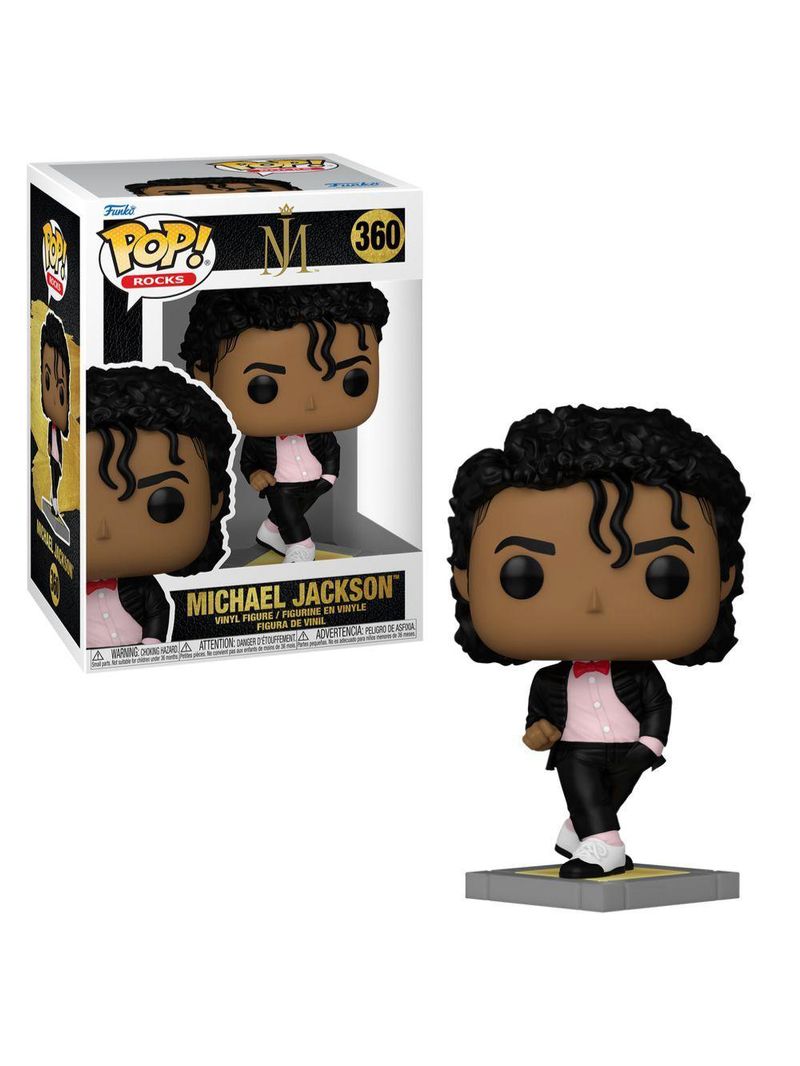 Boneco funko pop! rocks michael jackson (billie jean)