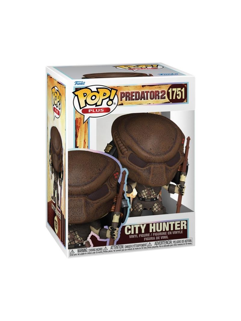 Boneco funko pop! plus o predador 2 - city hunter
