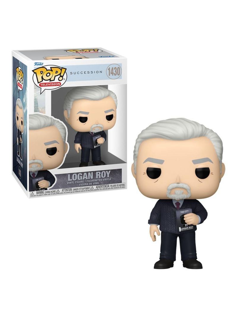 Boneco funko pop! succession - logan roy