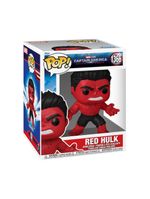 Boneco funko pop! super capitão américa 4 - hulk vermelho