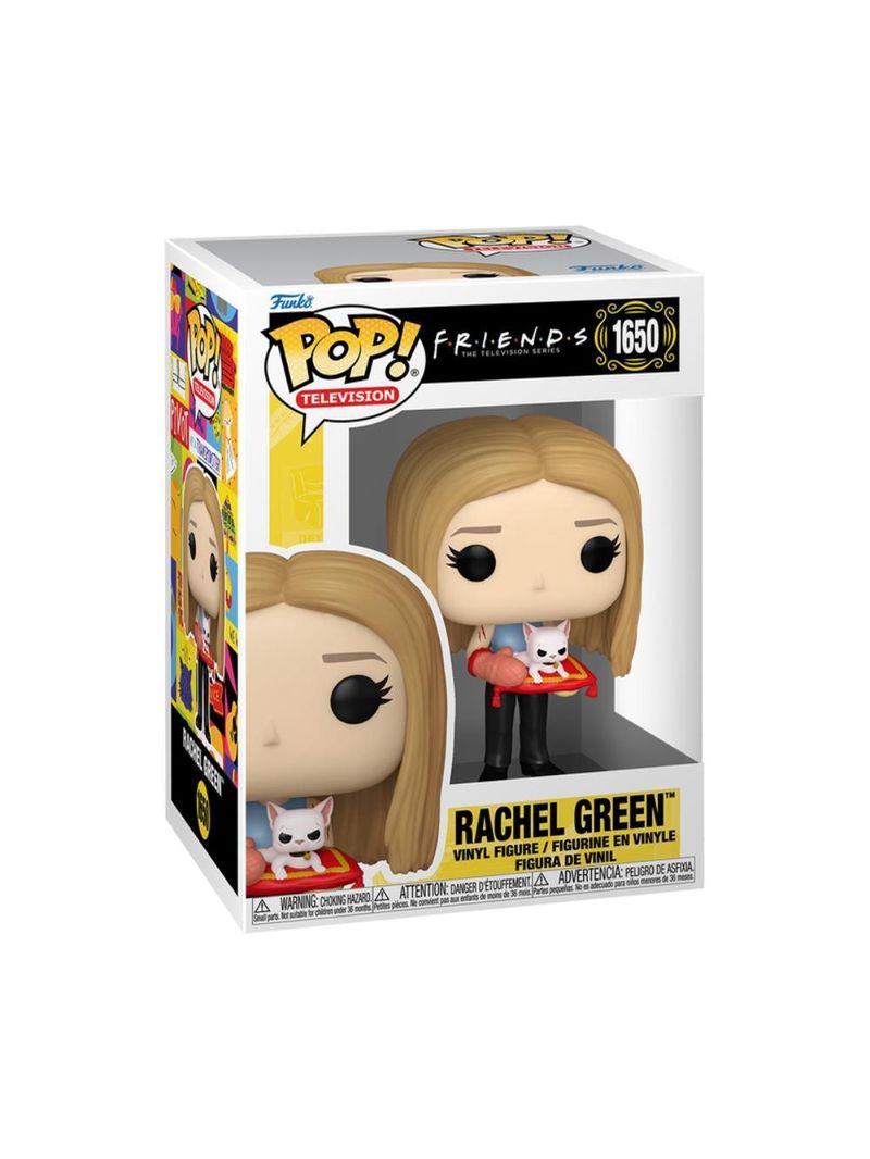 Boneco funko pop! friends - rachel e sra whiskerson
