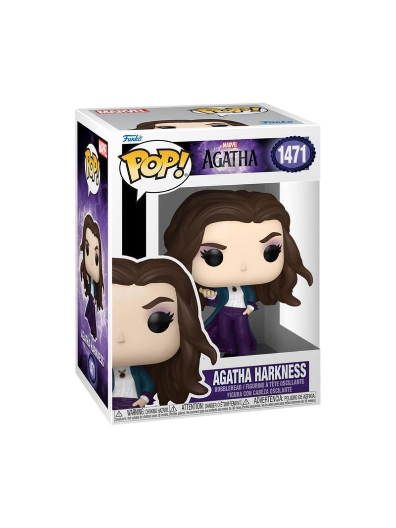 Boneco funko pop! marvel agatha desde sempre agatha harkness
