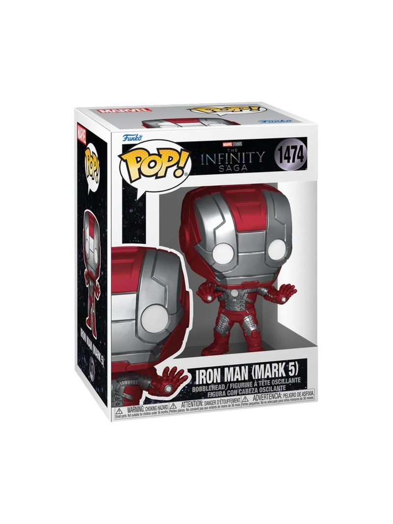 Boneco funko pop! marvel - homem de ferro 2 - mark 5