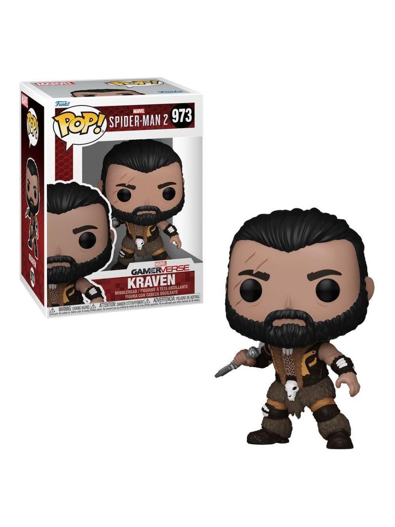 Boneco funko pop! games - homem-aranha 2 - kraven
