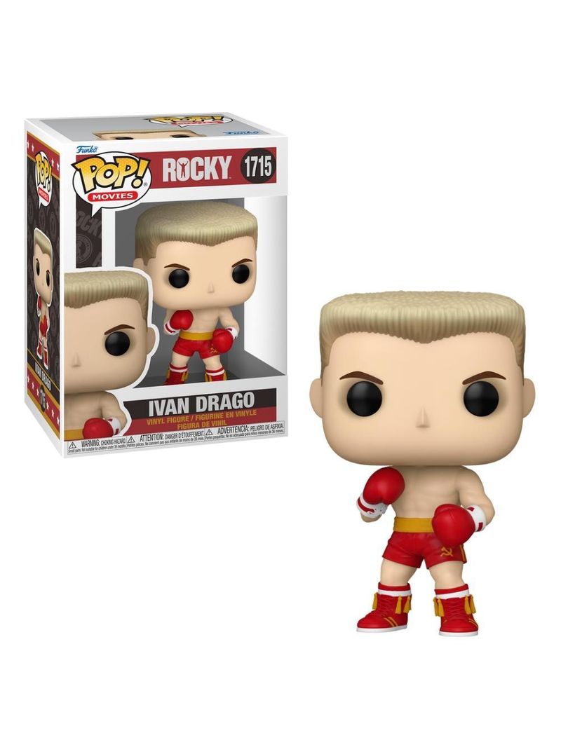 Boneco funko pop! rocky balboa - ivan drago