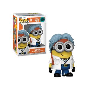 Boneco funko pop! rocks bts x meu malvado favorito 4 - suga