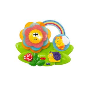Brinquedo infantil flor sensorial com luz e som - chicco