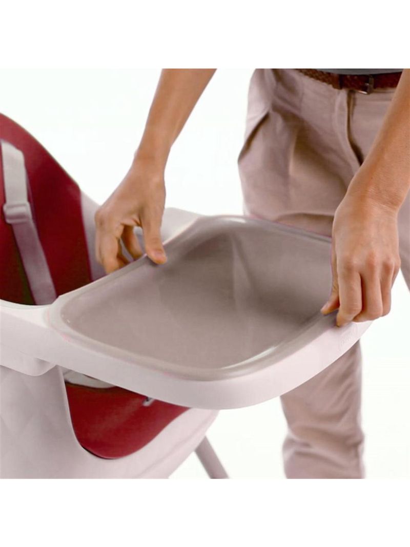 Cadeira de alimentação jelly red - safety 1st