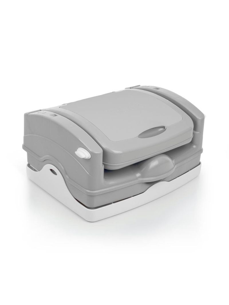 Cadeira de alimentação portátil smart cinza - cosco