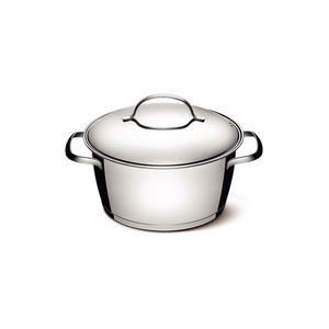 Caçarola funda inox com fundo triplo 20cm allegra - tramontina