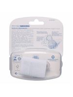 Chupeta de silicone physio light lumi 0 a 6 meses 2 unidades branco e rosa - chicco