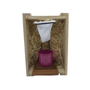 Café individual - pink - demolição com engradado