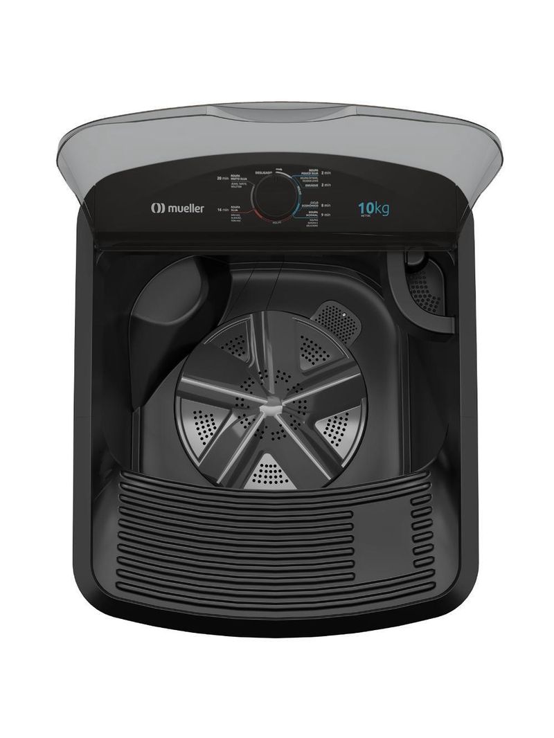 Tanquinho De Lavar Roupa Mueller 10 Kg MLT10C Preto 110V