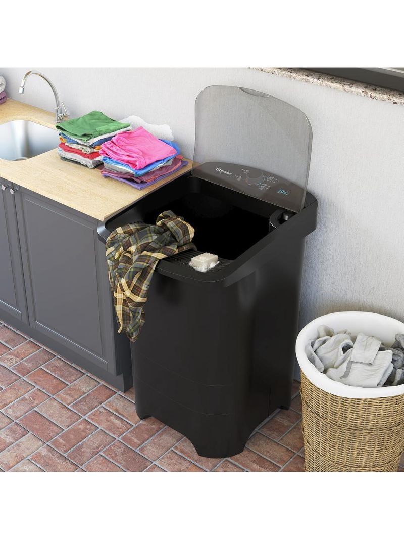 Tanquinho De Lavar Roupa Mueller 10 Kg MLT10C Preto 110V