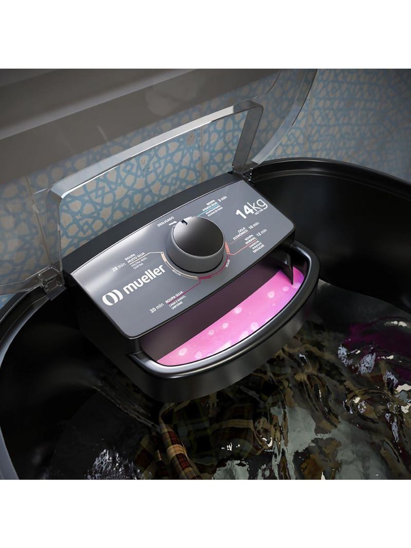 Tanquinho De Lavar Roupa Mueller 14 Kg Semiautomático 110V