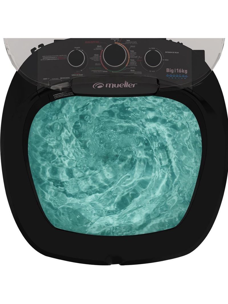 Máquina de Lavar Semiautomática 16kg Mueller Big 127V