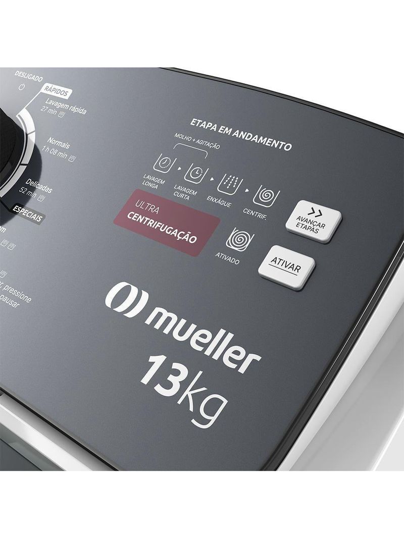 Máquina de Lavar Mueller 13kg Ultracentrifugação 220V