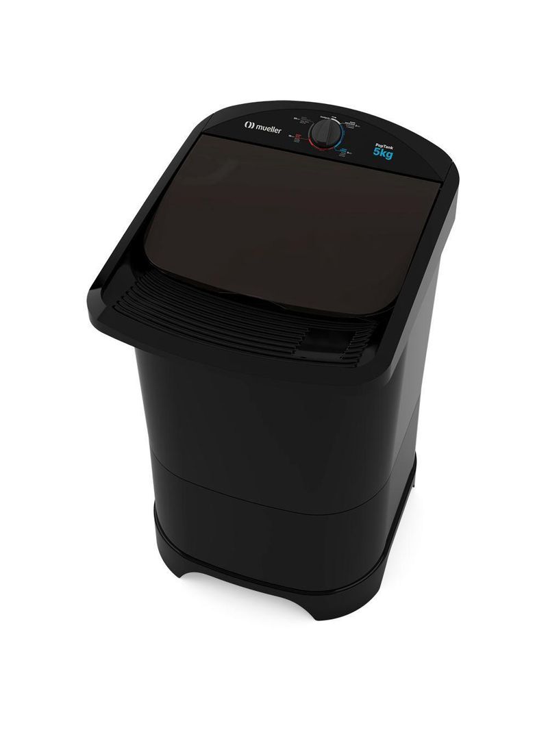 Tanquinho Poptank 5kg Preto 220v Preto 220v