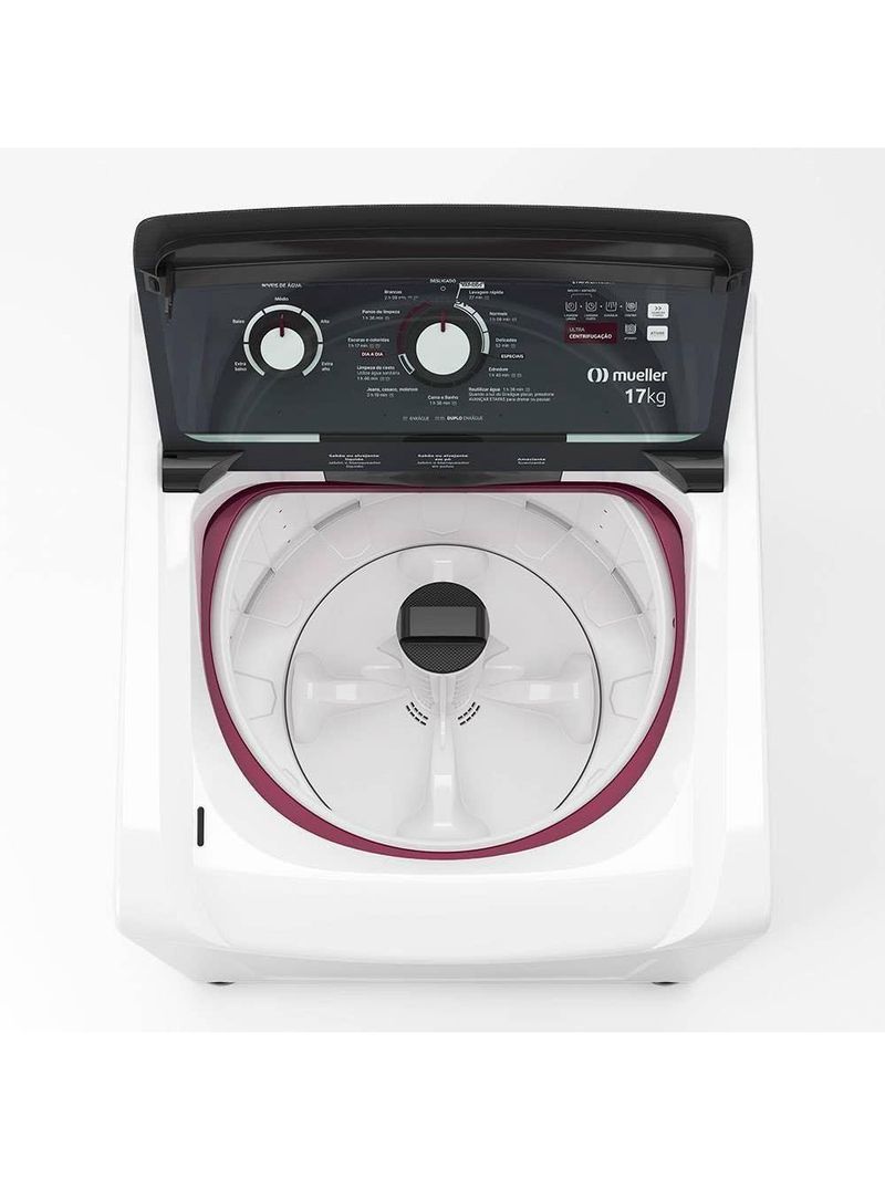 Máquina Lavar Mueller 17kg Ultracentrifugação Branca 127V