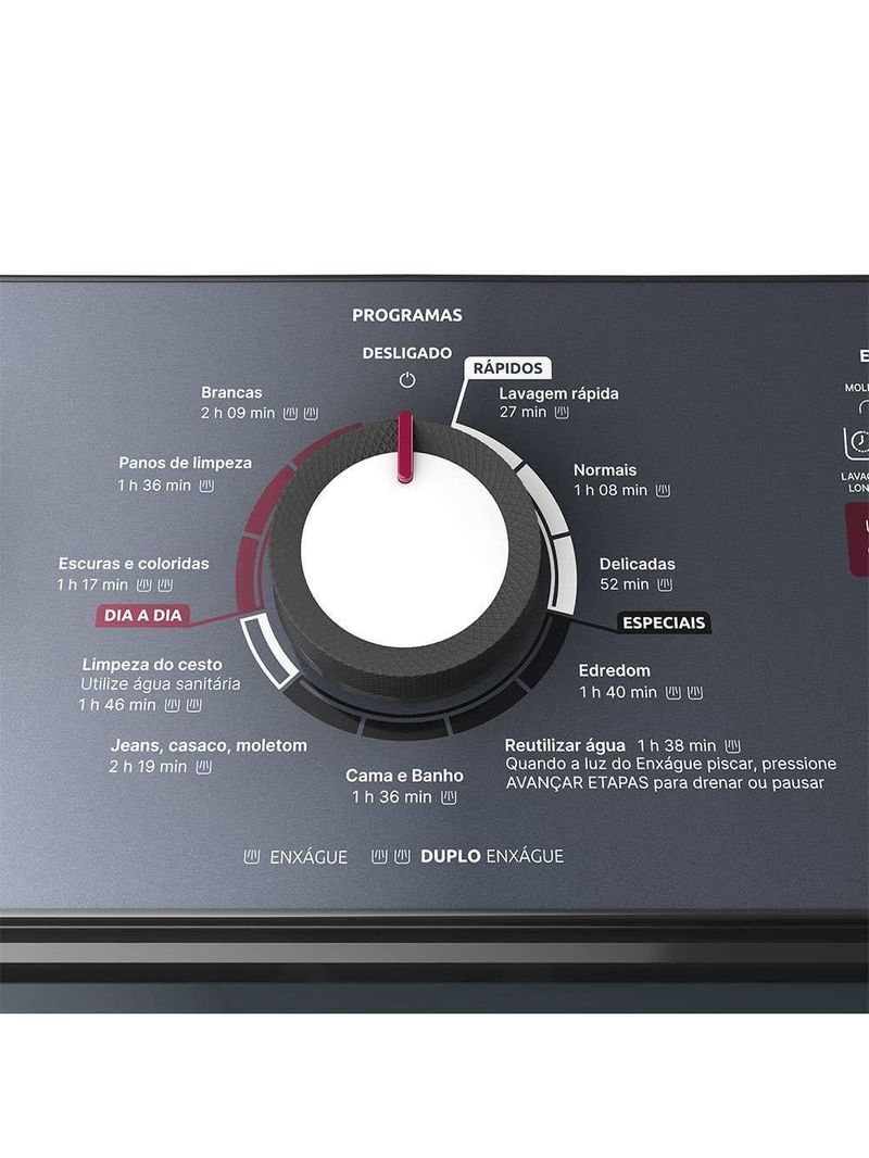 Máquina Lavar Mueller 17kg Ultracentrifugação Branca 127V