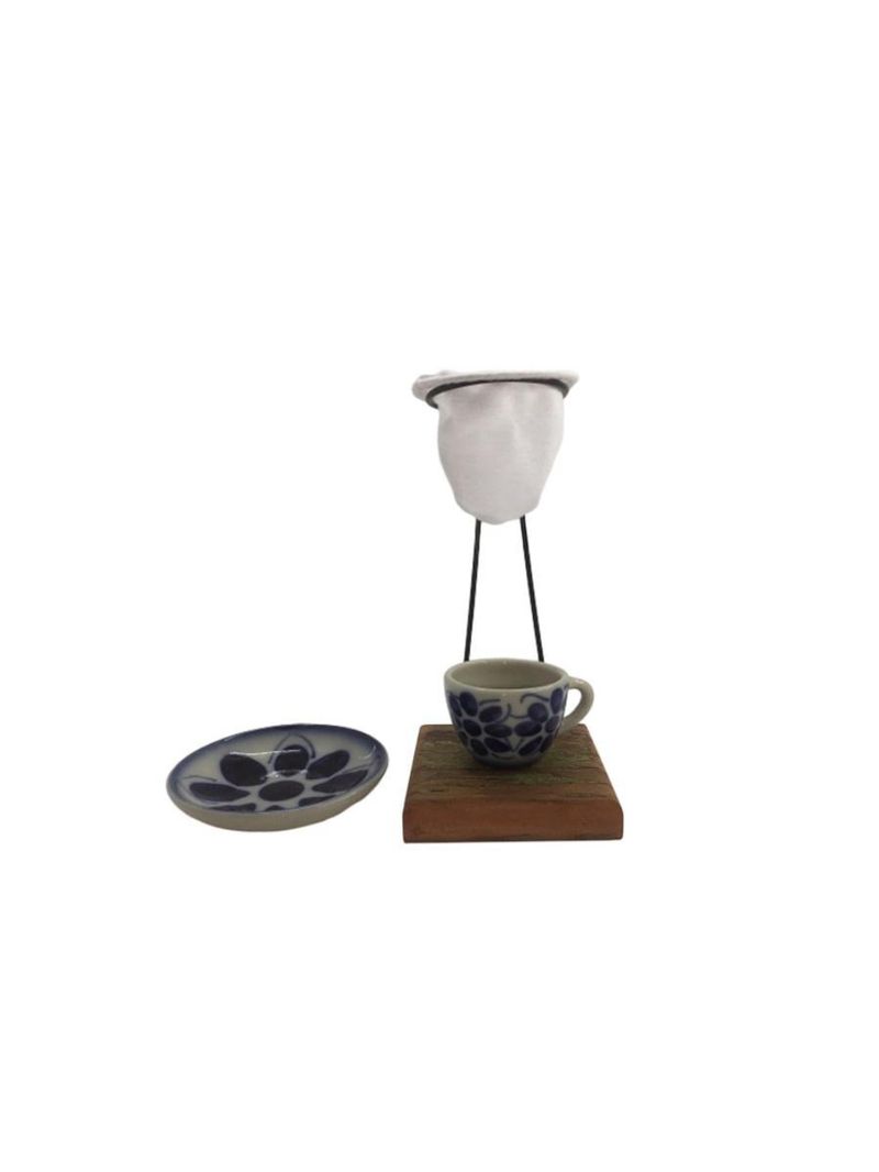 Kit de café individual - cafezinho colonial mod 1 monte sião