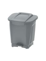 Lixeira t-force empresarial cinza 25l - tramontina