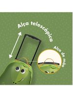 Mala infantil com rodinha safari croco - tiny love