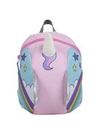 Mochila com guia unicórnio rosa - infanti