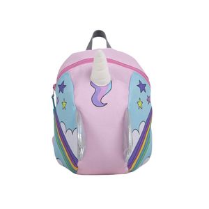 Mochila com guia unicórnio rosa - infanti