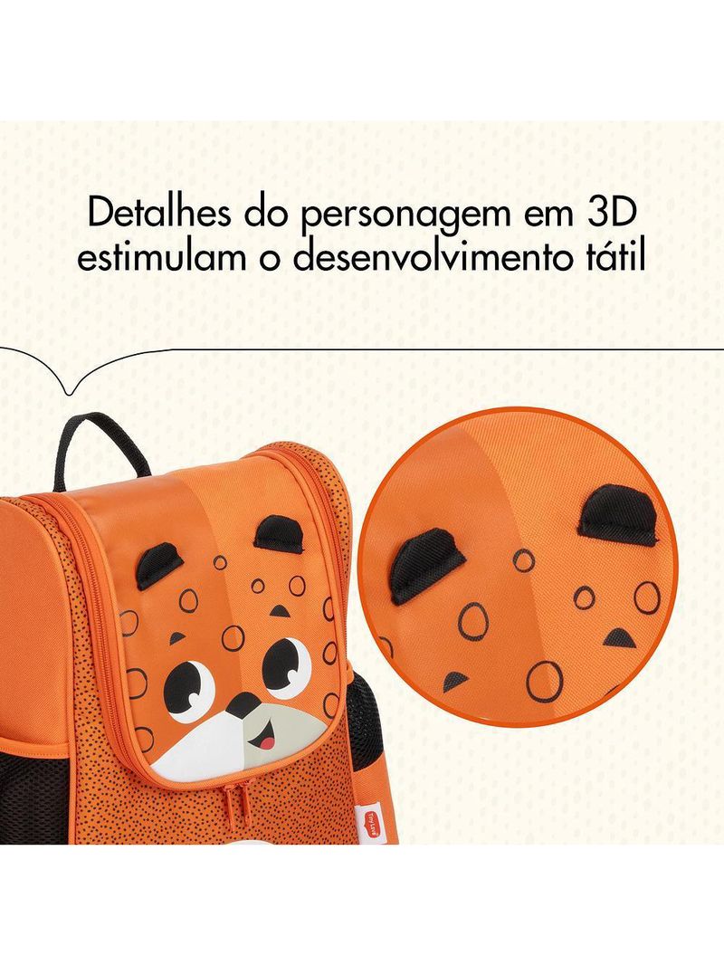 Mochila infantil safari jaguar - tiny love