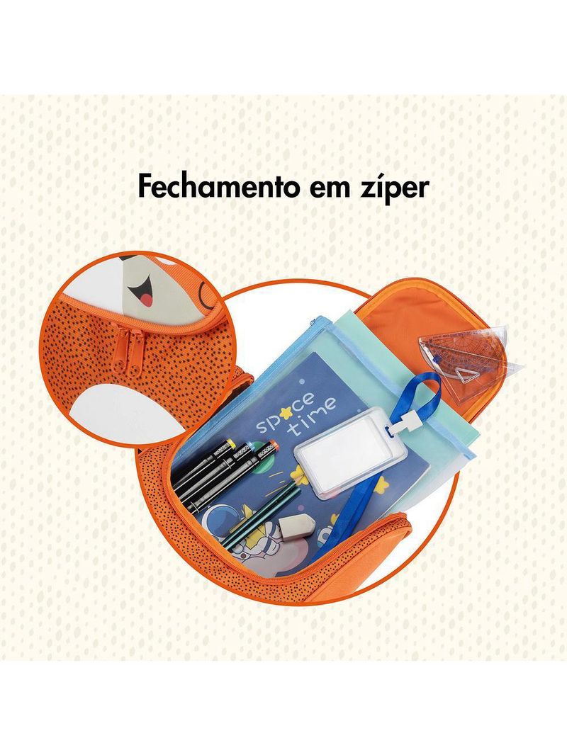 Mochila infantil safari jaguar - tiny love