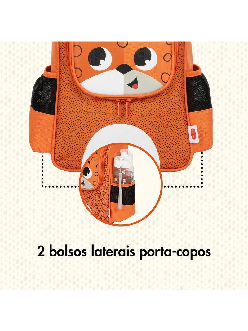 Mochila infantil safari jaguar - tiny love