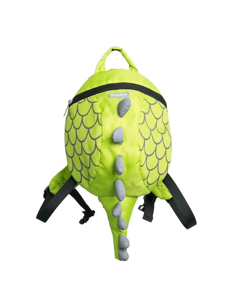 Mochila com guia dino verde - infanti