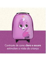 Mala infantil com rodinha safari flamingo - tiny love