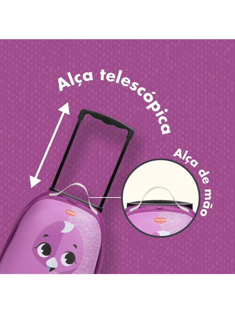 Mala infantil com rodinha safari flamingo - tiny love