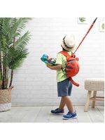 Mochila com guia tigre laranja - infanti