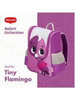 Mochila infantil safari flamingo - tiny love