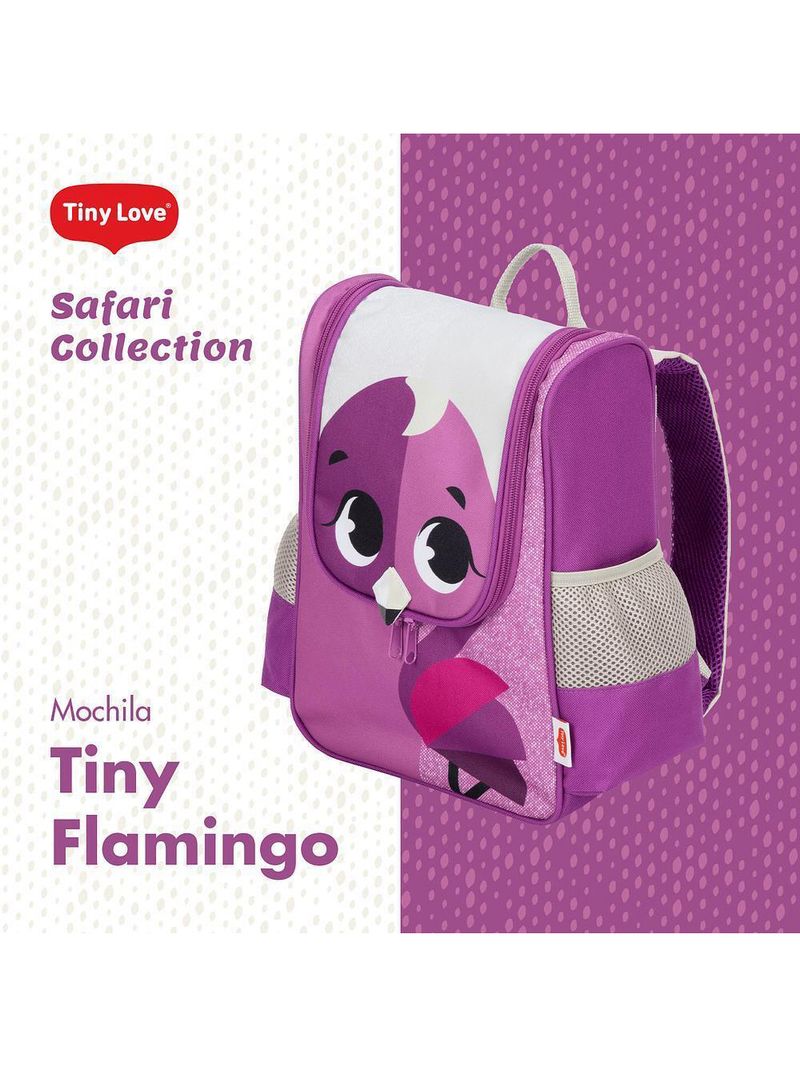 Mochila infantil safari flamingo - tiny love