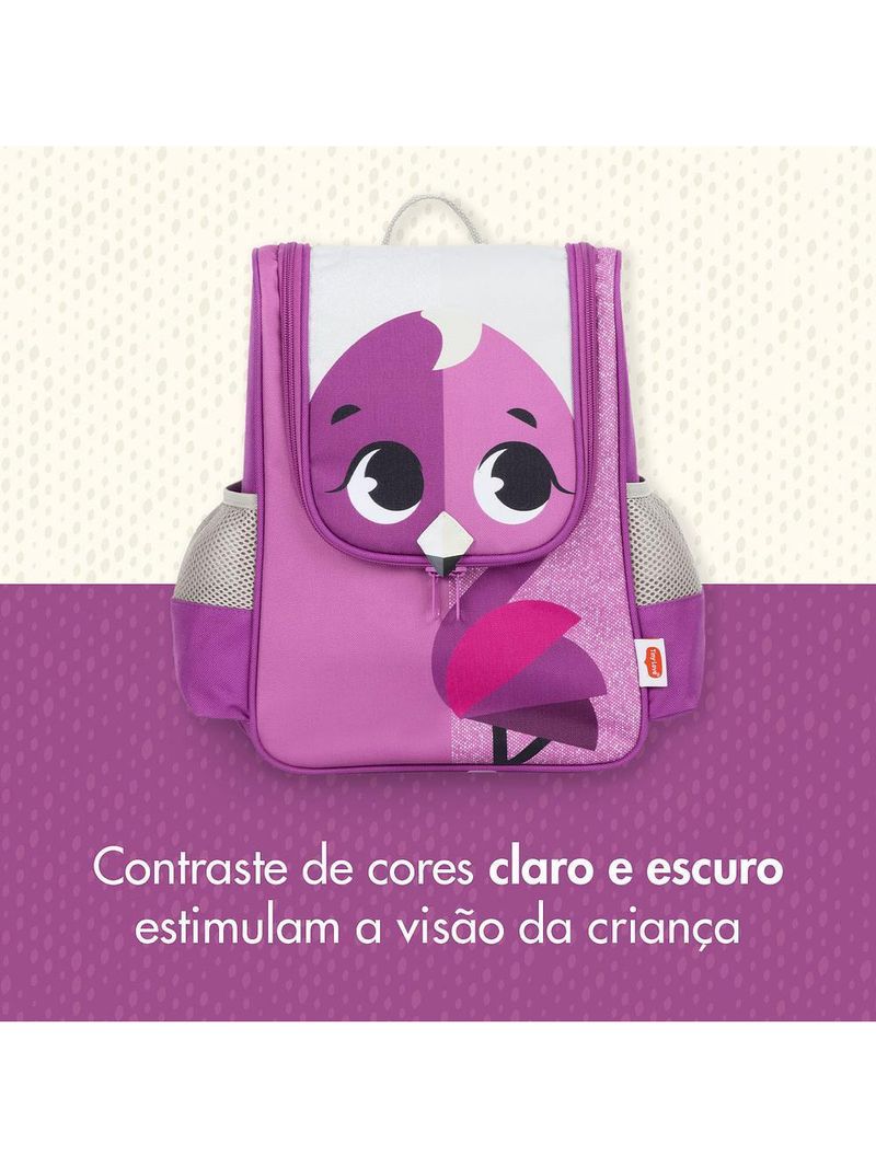 Mochila infantil safari flamingo - tiny love